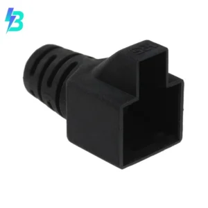 TM61P-BT Professional Accessories Supplier TM61P-BT Boot Hooded TM61P Modular Connector Accessory For TM23 Series Plug TM61PBT Black