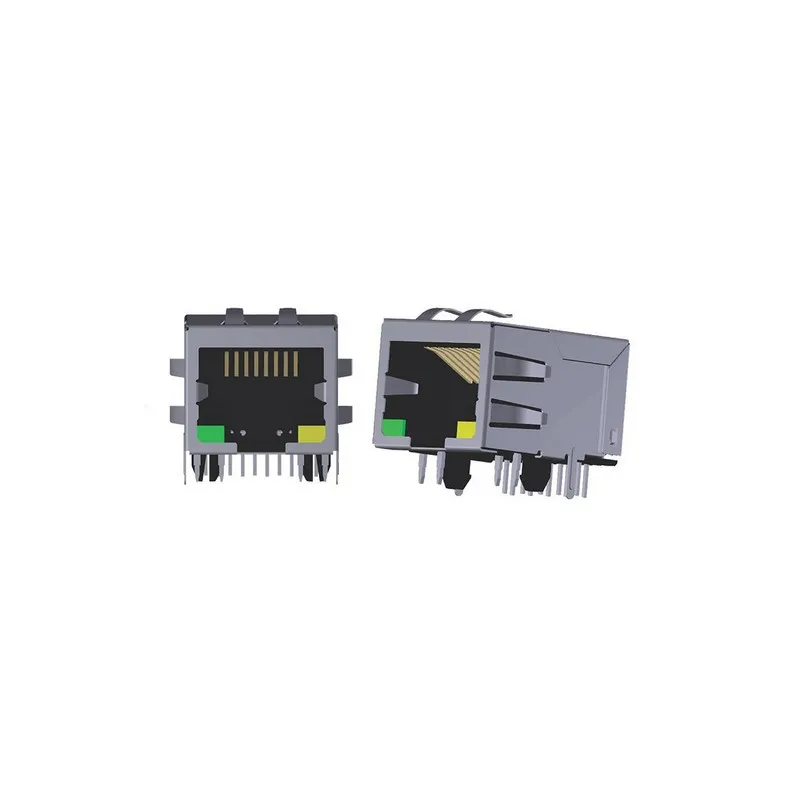 ARJM11A1-009-AB-EW2 Sale ARJM11A1-009-AB-EW2 RJ45 ARJM11 Modular Connector Jack With Magnetics 1 Port ARJM11A1009ABEW2 10/100 Base-T AutoMDIX
