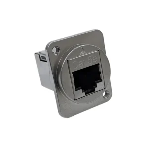 EHRJ45D5ES Suppliers EHRJ45D5ES Coupler EH Modular Connector Adapters Jack 8p8c RJ45 Shielded EHRJ4-5D5ES Panel Mount Square Flange