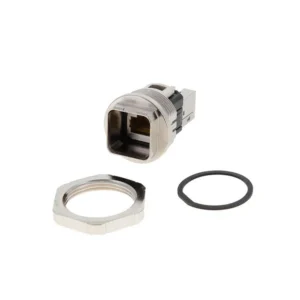 09352250312 Brand 09352250312 Coupler Han PushPull Modular Connector Adapters Jack 8p8c RJ45 Shielded 09 35 225 0312 Panel Mount Bulkhead