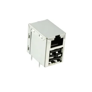 6116151-1 BOM Connectors Supplier 6116151-1 Jack with USB A Dual Modular Connector 8p8c RJ45 Ethernet Shielded 61161511 Through Hole