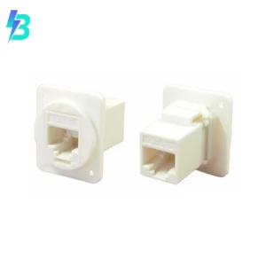 CP30220XW PCB Connectors CP30220XW Coupler Modular Connector Adapters Jack 8p8c RJ45 Unshielded CP302-20XW Panel Mount Flange 2 Hole