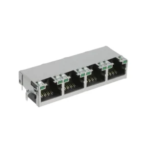 RJE72-488-1451 Brand RJE72-488-1451 Jack RJE72 Modular Connector 8p8c RJ45 Ethernet Shielded EMI Finger RJE724881451 Board Edge Panel Mount