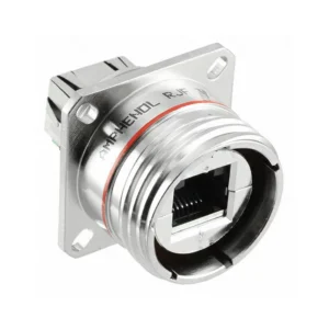 RJFTV2SA1N On Sale RJFTV2SA1N Adapter RJF TV Modular Connector Adapters Jack 8p8c RJ45 Unshielded RJFTV-2SA1N Panel Mount Square Flange