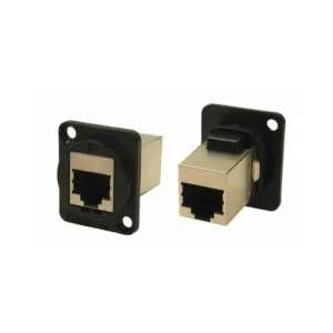 CP30225SMB Agent Service CP30225SMB Coupler Modular Connector Adapters Jack 8p8c RJ45 Shielded CP302-25SMB Panel Mount Flange 2 Hole