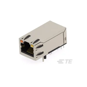 2489107-1 Electronic Components Supplier 2489107-1 RJ45 Modular Connector Jack With Magnetics 1 Port 24891071 2.5G Base-T AutoMDIX