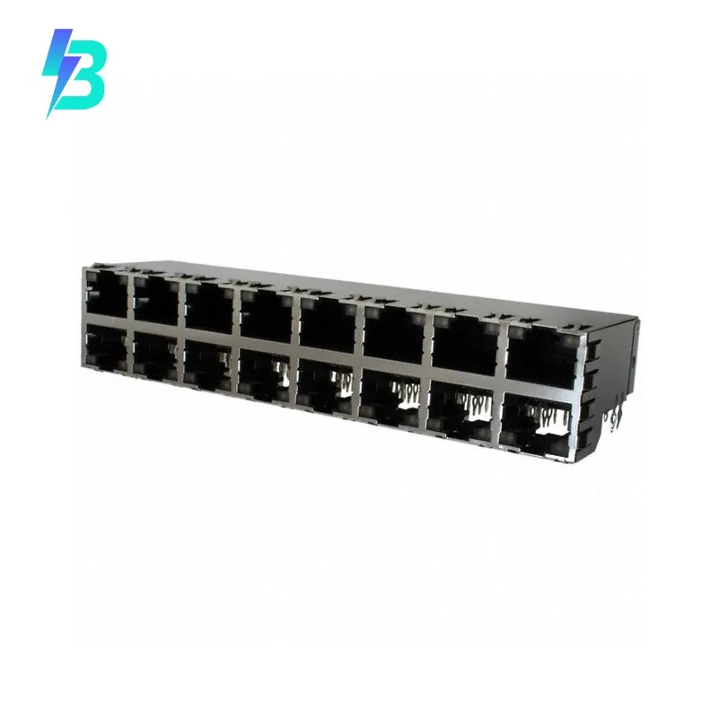 6116317-5 Sale 6116317-5 Jack Modular Connector 8p8c RJ45 Ethernet Shielded EMI Finger 61163175 Board Edge Panel Mount Through Hole