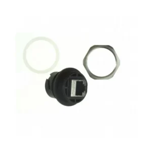 17-10009 Brand Electronic Component 17-10009 Coupler Modular Connector Adapters Jack 8p8c RJ45 Shielded 1710009 Panel Mount Bulkhead
