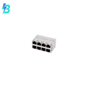 TMJUTGPW012406625 Brand Accessory TMJUTGPW012406625 RJ45 Atmos Series Connector Jacks With Magnetics 8 Port TMJUTGPW012406 1G Base-T AutoMDIX