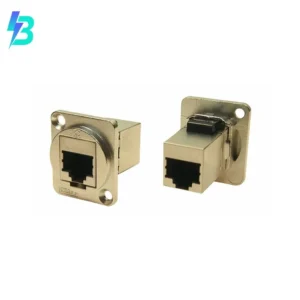 CP30225SM CP30225SM Coupler FT Modular Connector Adapters Jack 8p8c RJ45 Shielded CP302-25SM Panel Mount Flange 2 Hole