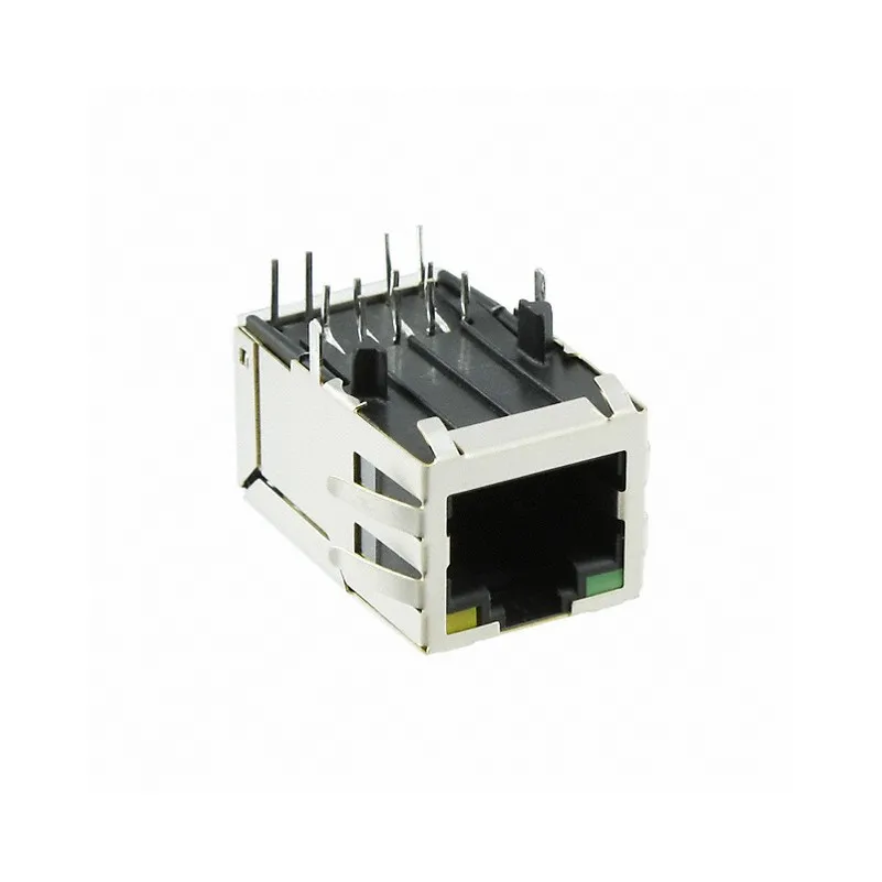 J1011F21PNL Original Supplier J1011F21PNL RJ45 PULSEJACK J1 Connector Jacks With Magnetics 1 Port J1011F-21PNL 10/100 Base-TX AutoMDIX