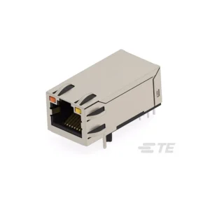 2489116-1 PCB Connectors Accessories 2489116-1 RJ45 Modular Connector Jack With Magnetics 1 Port 24891161 10/100/1000 Base-T AutoMDIX