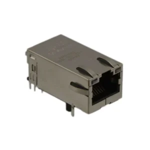 0826-1C1T-43-F Connectors 0826-1C1T-43-F RJ45 MagJack Modular Connector Jack With Magnetics 1 Port 08261C1T43F 10/100/1000 Base-T AutoMDIX