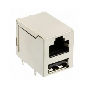 1-1775855-1 BOM List Supporting 1-1775855-1 Jack with USB A A-RJ45 Modular Connector 8p8c RJ45 Ethernet Shielded 117758551 Through Hole