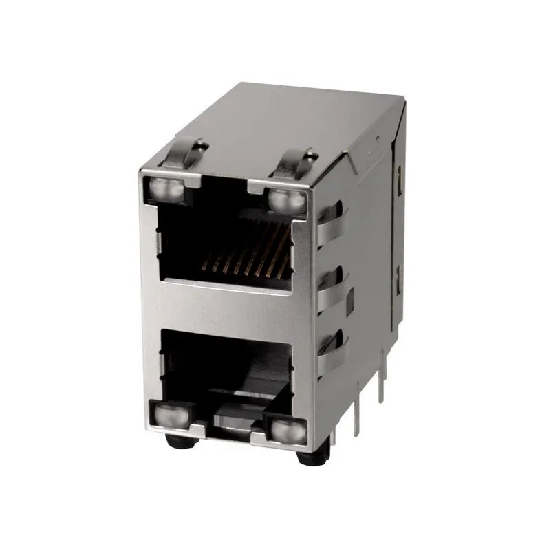 SS-74500-043 BOM Supplier SS-74500-043 Jack StackJacks Modular Connector 8p8c RJ45 Ethernet Shielded EMI Finger SS74500043 Through Hole