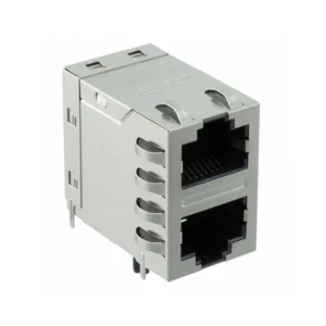 2301997-4 One Stop Kitting Service 2301997-4 RJ45 Modular Connector Jack With Magnetics 2 Port 23019974 10/100/1000 Base-T AutoMDIX