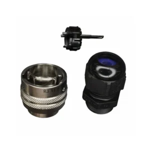 RJ11F6N Accessory RJ11F6N Housing for Prewired RJ11 Cordset RJ11F Modular Connector Plug Bayonet Lock Unshielded RJ11-F6N Silver