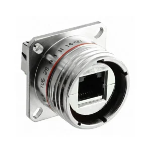 RJFTV62SA1N On Sale RJFTV62SA1N Coupler RJF TV Modular Connector Adapters Jack 8p8c RJ45 Shielded RJFTV6-2SA1N Panel Mount Square Flange