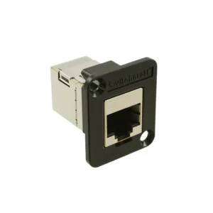 EHRJ45P5ES Wholesale EHRJ45P5ES Coupler EH Modular Connector Adapters Jack 8p8c RJ45 Shielded EHRJ4-5P5ES Panel Mount Square Flange