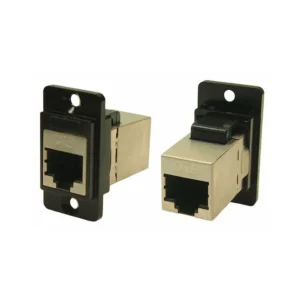 CP30722SMB Sale CP30722SMB Coupler DUALSLIM Modular Connector Adapters Jack 8p8c RJ45 Shielded CP307-22SMB Panel Mount Flange 2 Hole