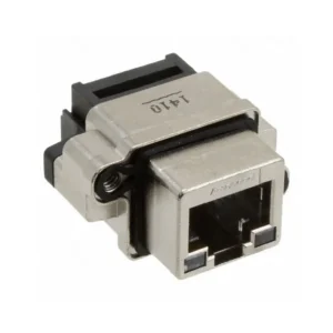 MRJR-5380-01 MRJR-5380-01 Jack MRJR Modular Connector 8p8c RJ45 Ethernet Unshielded MRJR538001 Panel Mount Flange 2 Hole Through Hole