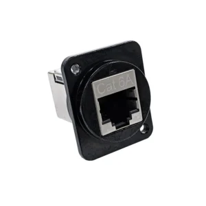 EHRJ45D6ASB Original EHRJ45D6ASB Coupler EH Modular Connector Adapters Jack 8p8c RJ45 Shielded EHRJ45-D6ASB Panel Mount Square Flange