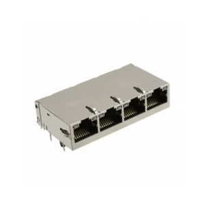 0826-1X4T-HT-F On Sale 0826-1X4T-HT-F RJ45 MagJack Modular Connector Jack With Magnetics 4 Port 2.5G Base-T AutoMDIX Power over Ethernet PoE