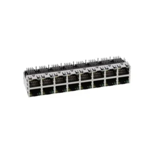6116317-6 On Sale 6116317-6 Jack Modular Connector 8p8c RJ45 Ethernet Shielded EMI Finger 61163176 Board Edge Panel Mount Through Hole