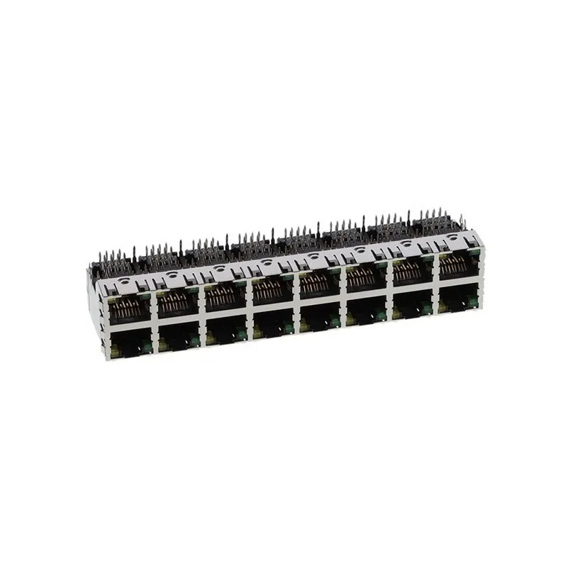 6116317-6 On Sale 6116317-6 Jack Modular Connector 8p8c RJ45 Ethernet Shielded EMI Finger 61163176 Board Edge Panel Mount Through Hole