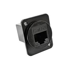 EHRJ45D6ABM3 On Sale EHRJ45D6ABM3 Coupler EH Modular Connector Adapters Jack 8p8c RJ45 Unshielded EHRJ45-D6ABM3 Panel Mount Square Flange