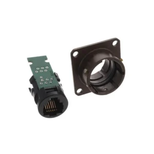RJ11F22G PCB Connectors RJ11F22G Jack RJ11F Modular Connector 6p6c RJ11 RJ12 RJ14 RJ25 Unshielded RJ11-F22G Panel Mount Square Flange