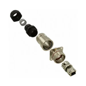 RJFTV2PE1N On Sale RJFTV2PE1N Coupler RJF TV Modular Connector Adapters Jack 8p8c RJ45 Unshielded RJFTV-2PE1N Panel Mount Square Flange