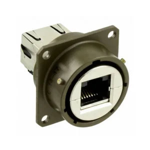 RJF62SA1G RJF62SA1G Coupler RJF 6 Modular Connector Adapters Jack 8p8c RJ45 RJF62-SA1G Panel Mount Square Flange