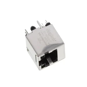 SI-46020-F SI-46020-F RJ45 MagJack ST SI-40000 Connector Jacks With Magnetics 1 Port 10/100 Base-T AutoMDIX Power over Ethernet PoE