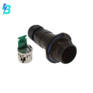 RJFTV7PE2G00 New Sale RJFTV7PE2G00 Coupler RJF TV Modular Connector Adapters Jack 8p8c RJ45 Shielded RJFTV7-PE2G00 Panel Mount Bulkhead