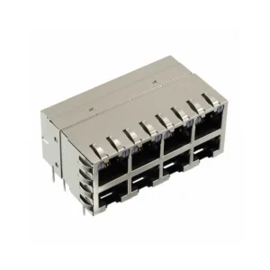 441700001 Connectors Accessory 441700001 Jack 44170 Modular Connector 8p8c RJ45 Ethernet Shielded EMI Finger 44170-0001 Through Hole