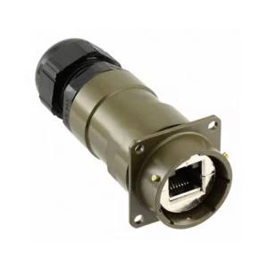 RJF2PE1G Brand Accessory RJF2PE1G Coupler RJF Modular Connector Adapters Jack 8p8c RJ45 Unshielded RJF2-PE1G Panel Mount Square Flange