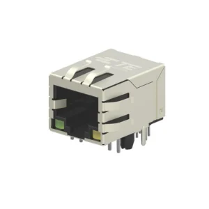 1-2301994-0 1-2301994-0 RJ45 Modular Connector Jack With Magnetics 1 Port 123019940 10/100/1000 Base-T AutoMDIX