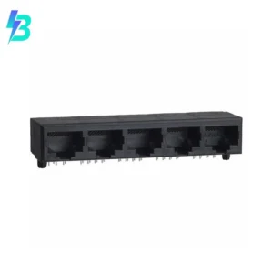 5557563-1 Bom List Quotation Connectors Supplier 5557563-1 Jack Modular Connector 8p8c RJ45 Ethernet Unshielded 55575631 Through Hole