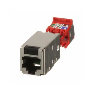 CJS5E88TGY Accept Agent Service CJS5E88TGY Jack Mini-Com TX5e Modular Connector 8p8c RJ45 Ethernet Shielded CJS5E-88TGY Panel Mount