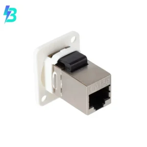 CP30220SW Connectors Supplier CP30220SW Coupler Modular Connector Adapters Jack 8p8c RJ45 Shielded CP302-20SW Panel Mount Flange 2 Hole