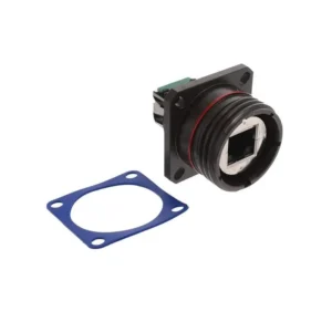 RJFTVX2SA1G Brand RJFTVX2SA1G Coupler RJF TV Modular Connector Adapters Jack 8p8c RJ45 Shielded RJFTVX-2SA1G Panel Mount Square Flange