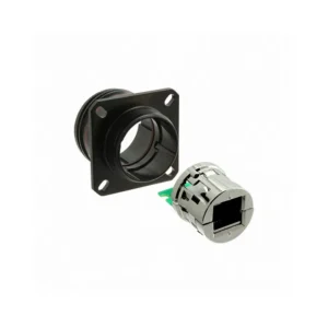 RJFTV22ZN00 Suppliers RJFTV22ZN00 Jack RJF TV Modular Connector 8p8c RJ45 Ethernet Unshielded RJFTV2-2ZN00 Panel Mount Square Flange