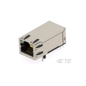 2489115-2 PCB Connectors Accessory 2489115-2 RJ45 Modular Connector Jack With Magnetics 1 Port 24891152 10/100/1000 Base-T AutoMDIX