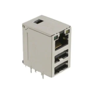 C893-1AX1-E1 Wholesale C893-1AX1-E1 RJ45 with USB A Dual MagJack Modular Connector Jack With Magnetics 1 Port C8931AX1E1 10/100 Base-T