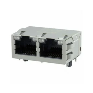 5-2301996-7 Connectors Accessories 5-2301996-7 RJ45 Modular Connector Jack With Magnetics 2 Port 523019967 10/100/1000 Base-T AutoMDIX