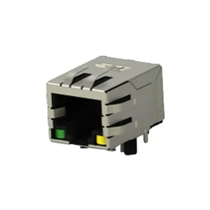 2337992-4 New Sale 2337992-4 RJ45 Modular Connector Jack With Magnetics 1 Port 23379924 10/100 Base-T AutoMDIX Power over Ethernet PoE