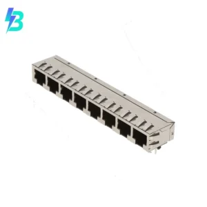 432238185 432238185 Jack 43223 Modular Connector 8p8c RJ45 Ethernet Shielded EMI Finger 43223-8185 Through Hole