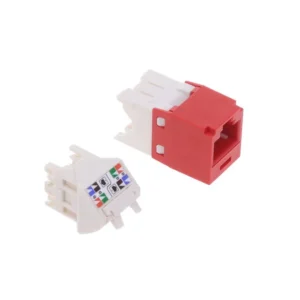 CJLR688TGRD PCB Connectors Accessory CJLR688TGRD Jack Mini-Com Modular Connector 8p8c RJ45 Ethernet Unshielded CJLR68-8TGRD Panel Mount