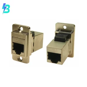 CP30722SM Original CP30722SM Coupler DUALSLIM Modular Connector Adapters Jack 8p8c RJ45 Shielded CP307-22SM Panel Mount Flange 2 Hole